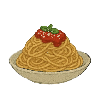 パスタのイラスト